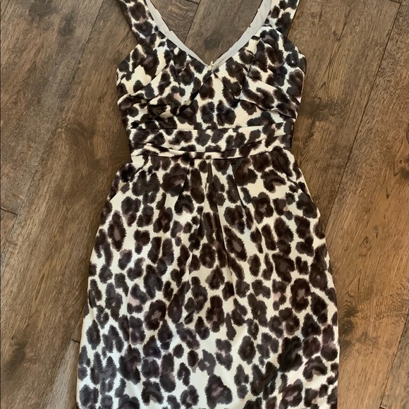 Kay Unger New York Dress Animal Print Cocktail - Picture 8 of 12